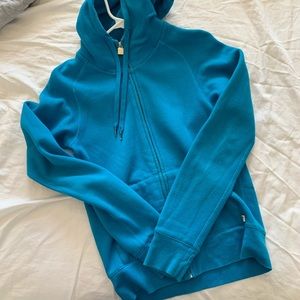 TNA Sky Blue Zip-Up Hoodie
